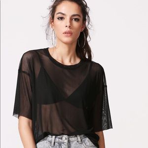 Mesh T-shirt